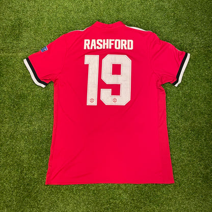 Marcus Rashford Manchester United 2017/18 Thuisshirt (7/10)