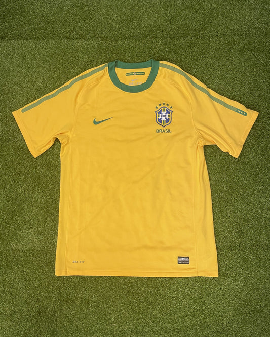 Brazilië 2010 Thuisshirt (10/10)