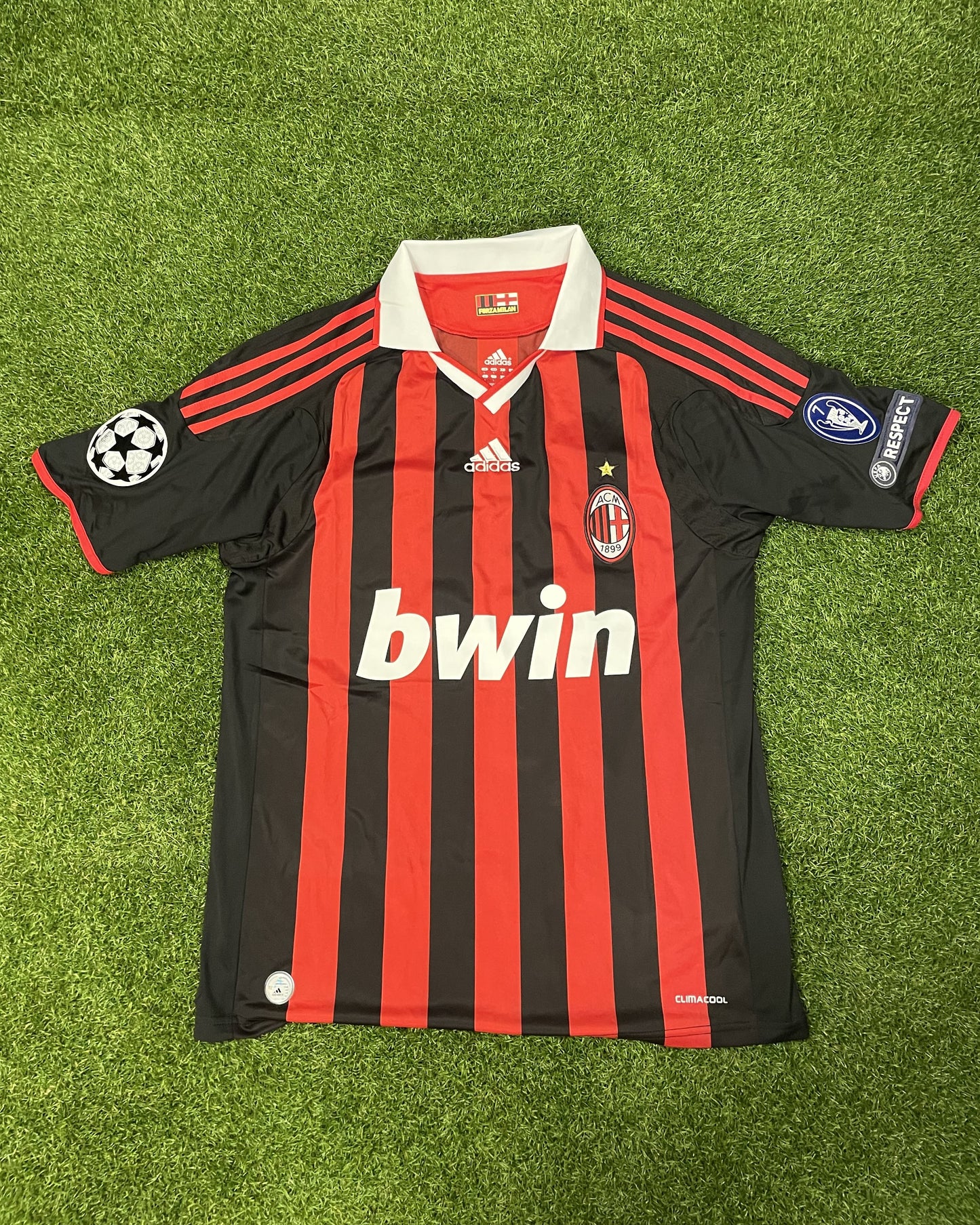 Beckham AC Milan 2009/10 Home Shirt (9/10)